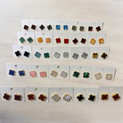 Clover Stud Earrings 