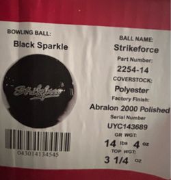 New Strikeforce Ball(s)