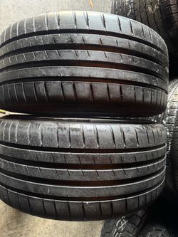 Pair of 245 35 20 Michelin Pilot sport 4s tires