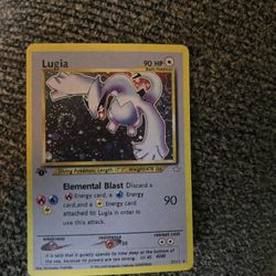 1st Edition Lugia Pokemon Card