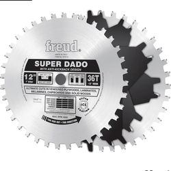 Freud SD512: 12" Super Dado Sets