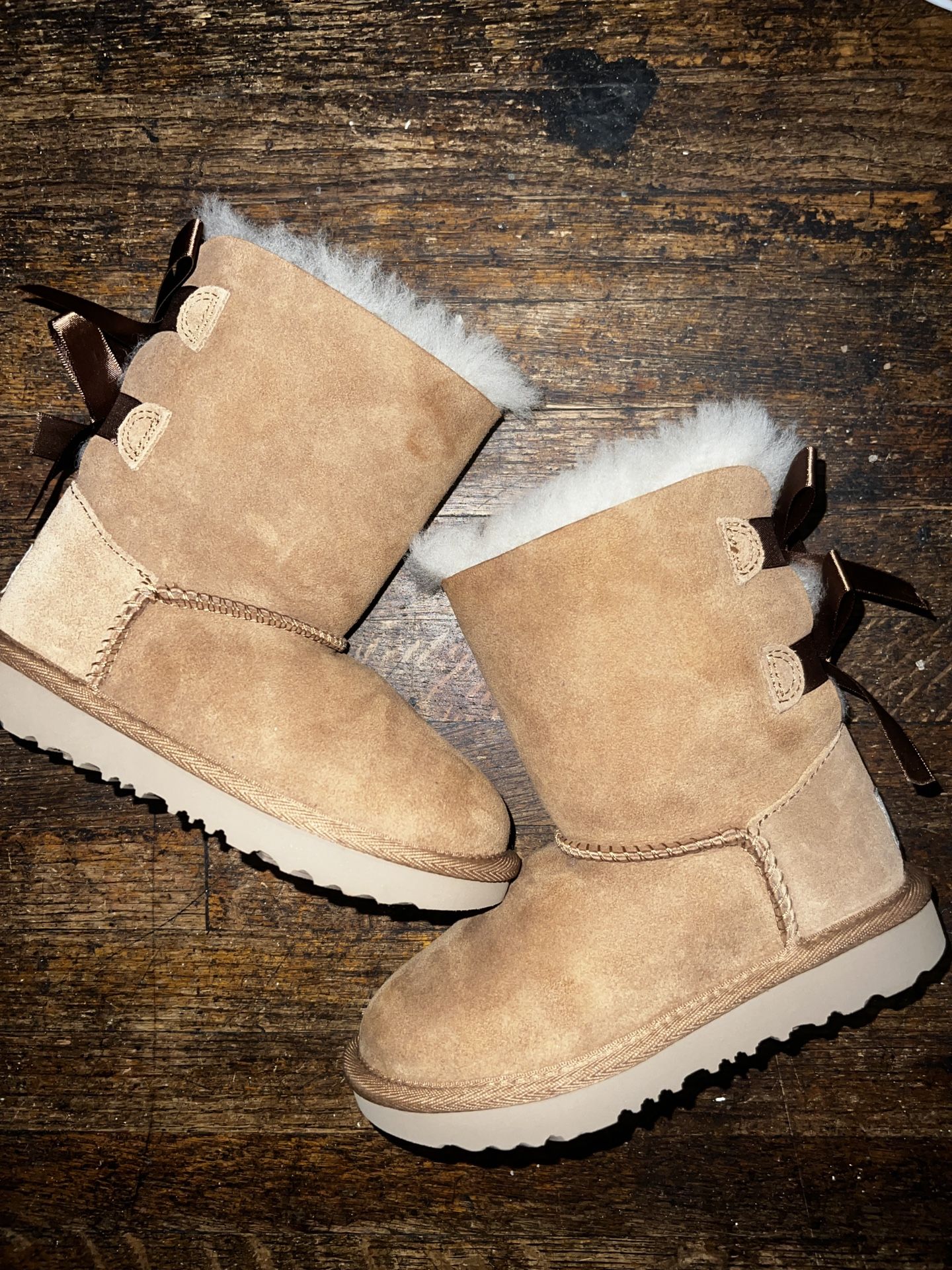 Bailey bow ii water resistant genuine shearling boot clearance