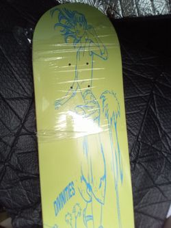 Divinities Skateboard Deck Yellow