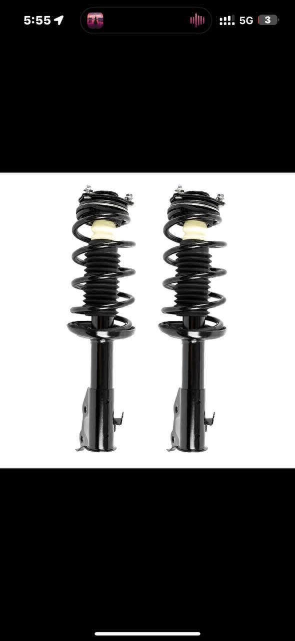 Front Pair Complete Shocks Strut Assembly For 2006-2011 Honda Civic 172287
