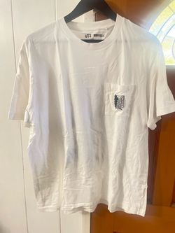 Uniqlo UT Attack on Titan White T-Shirt