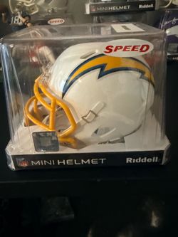 Fred Dean Chargers Signed Autographed Mini Helmet Hall Of Fame