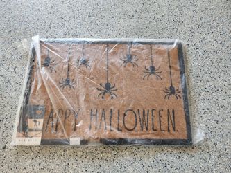 Rae Dunn Halloween outdoor mat
