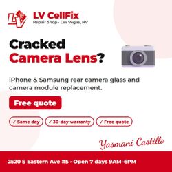iPhone Camera Lens Replacement & Camera Repair | iPhone & Samsung Rear Camera Glass Las Vegas