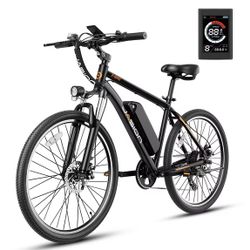 Jasion ebike with surfboard rack installed