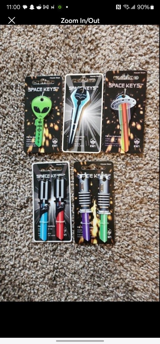 Kwikset Space Keys