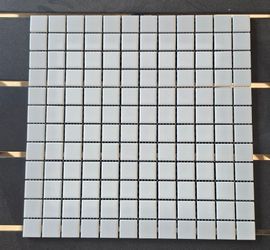 1"x1" white matte finish mosaic Backsplash/shower Floor Tile 500sqft Available NORTH HOLLYWOOD AREA SELLING FROM HOME $4sqft