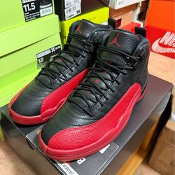 JORDAN 12 FLU GAME Sz 10