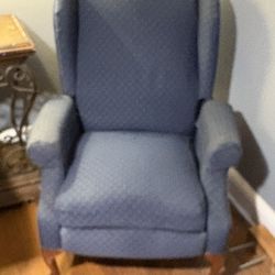 Ashley Furniture Blue Reclining Chair