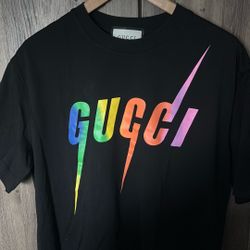 Gucci Rainbow Print Shirt 