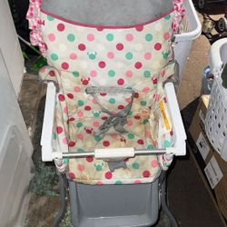 High Chair Minnie Mouse