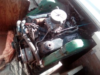 Bout it's a boat with a 5.0 special sport Ford motor other than you can put it in a Ford mustang it's outboarded with Holley carburetor parts high per