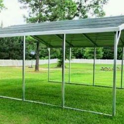 Carport and metal building
