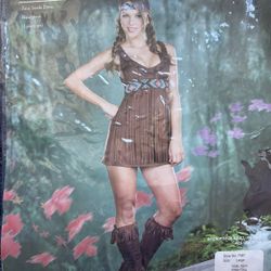 Womens Indian Costume Size M/L