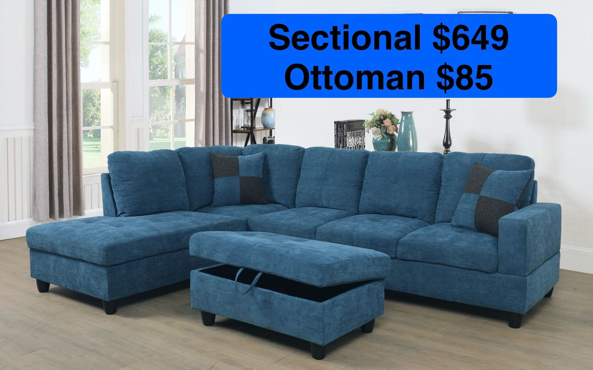 FREE DELIVERY🍀Brand New Sectional Sofa Couch 