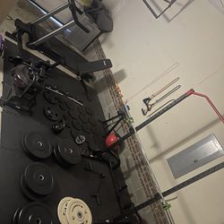 Home Gym Equipment And Weights For Sale!!! 