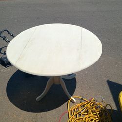 Fold Out Wood Table 