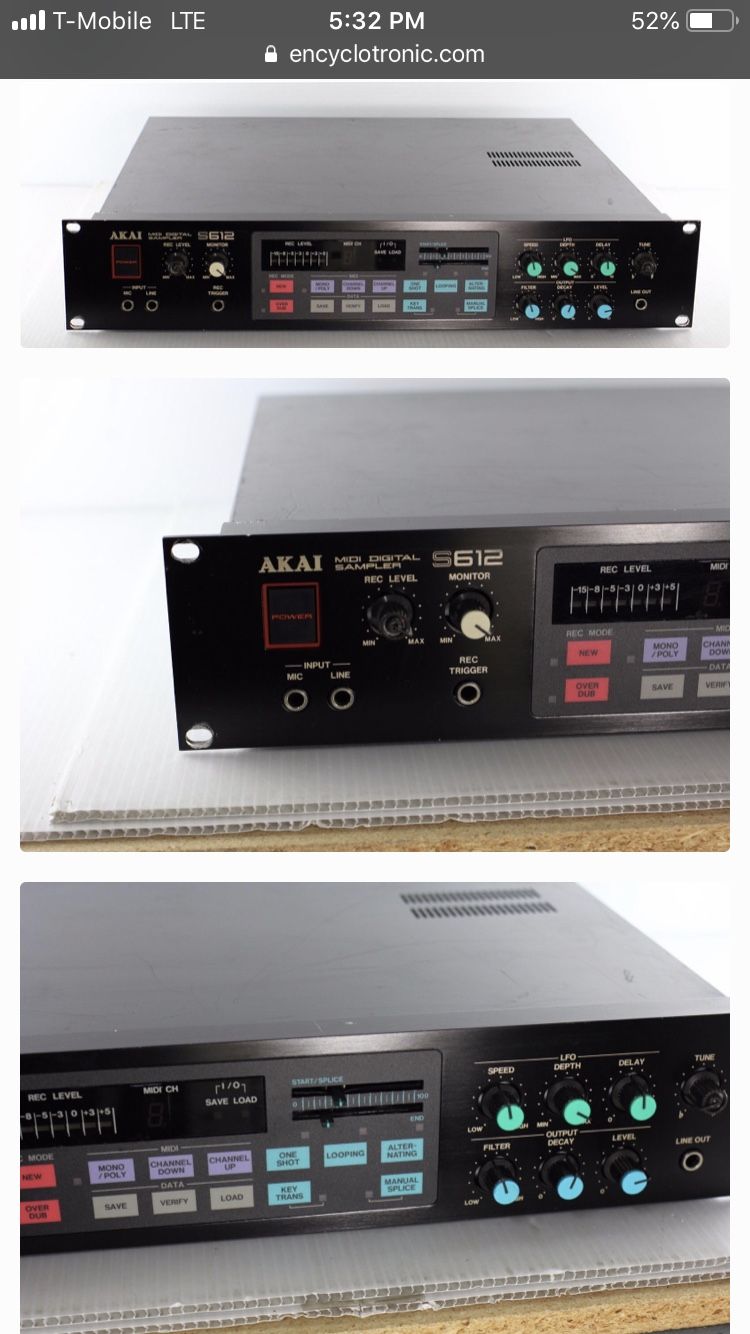 AKAI S612