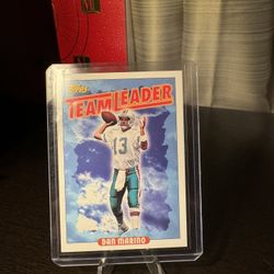 Dan Marino Team Leader 1992 Topps