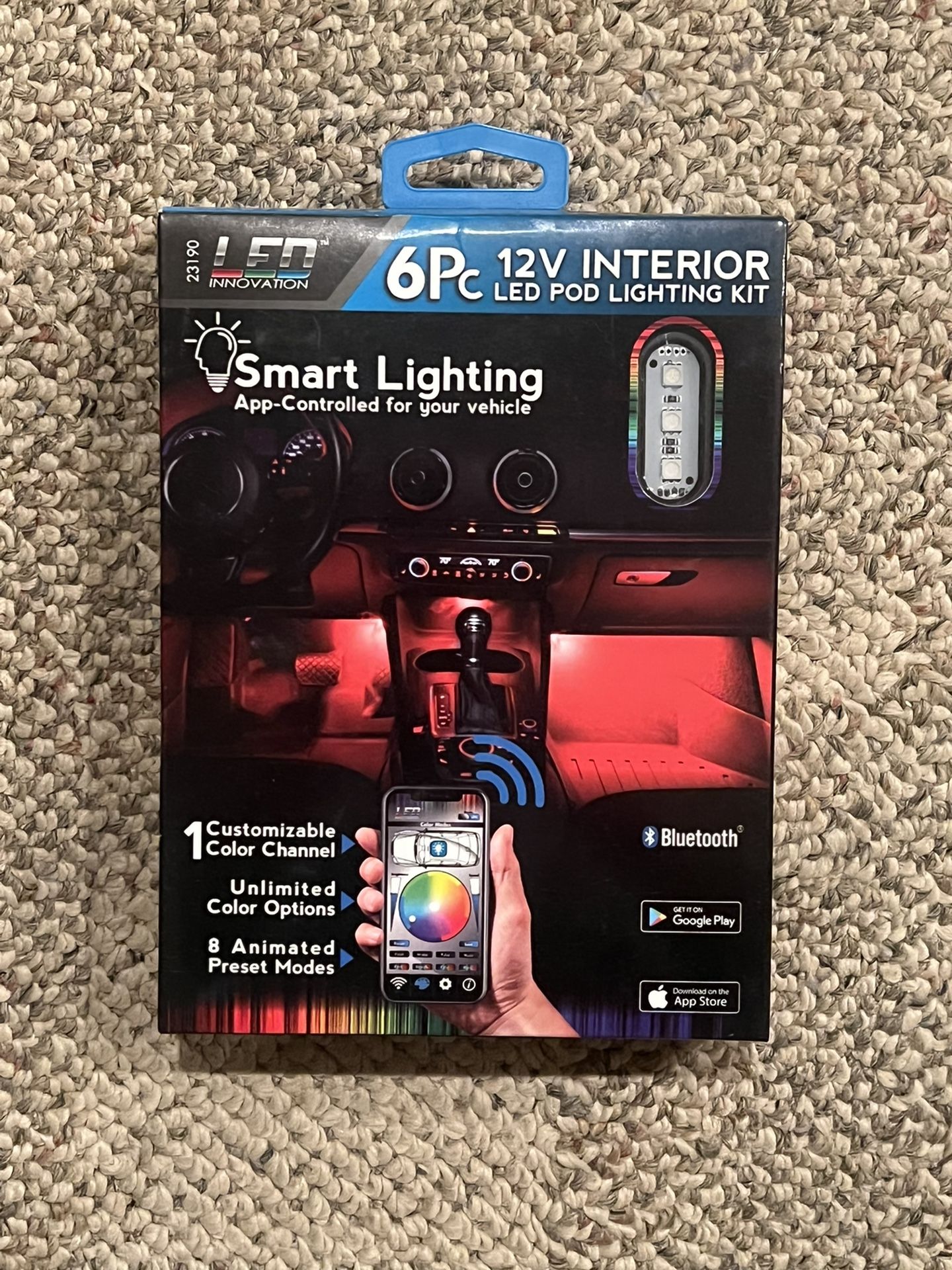 LED Interior Car Pod Lighting 