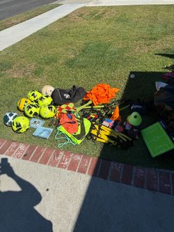 Soccer Coach Training Equipment Lot