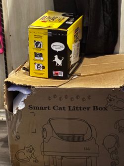 Automatic cat box &litter
