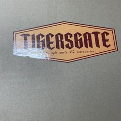 Tiger Gate -silver 16” Touring Ape Hanger Handle Bar Kit