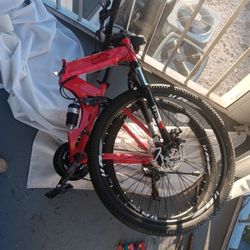 27' Folding 21 Speed Bike, $125