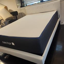 Full Size  Bed Frame And Mattress In Great Condition 