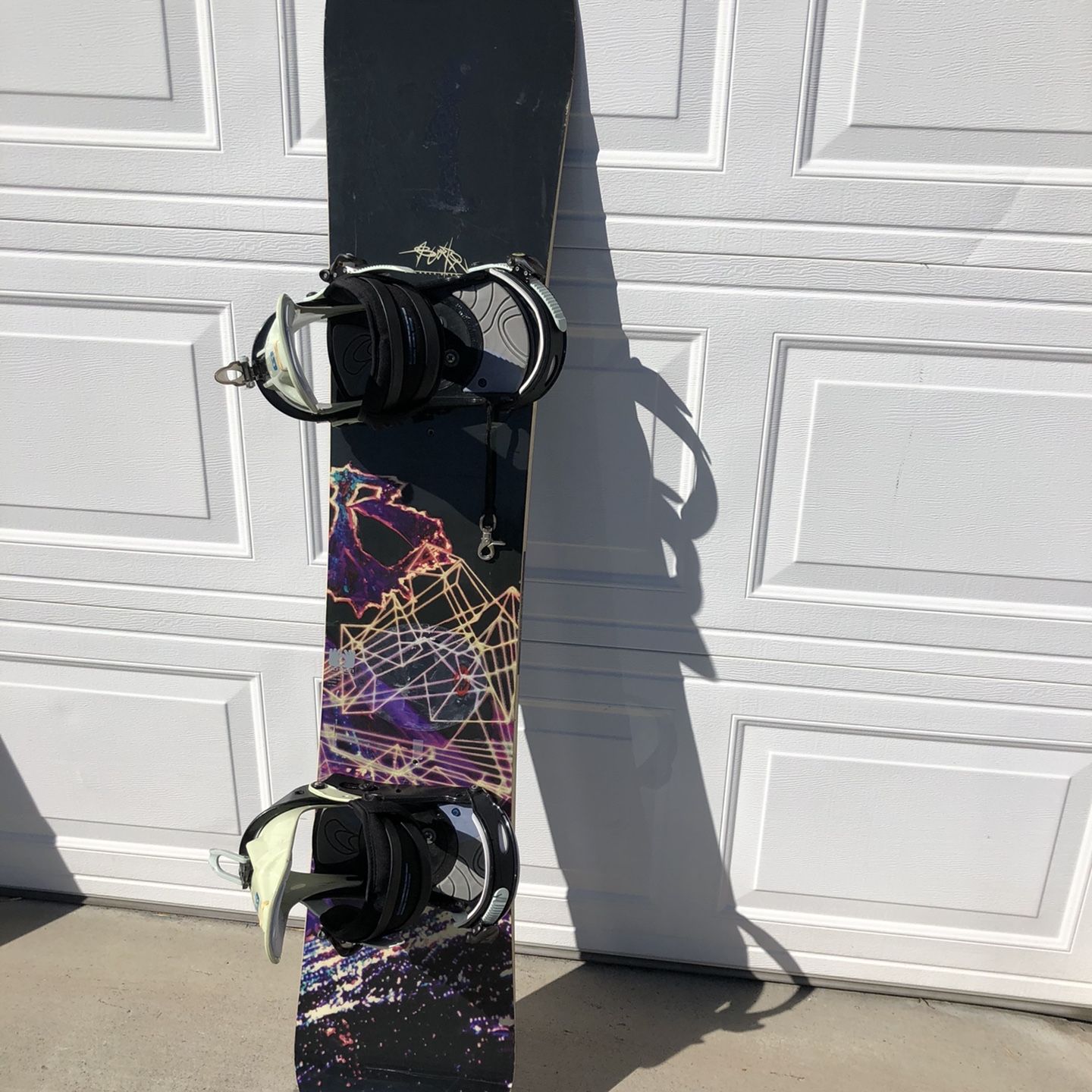Burton Snowboard Balance 157.5 w/Burtom Custom binding large