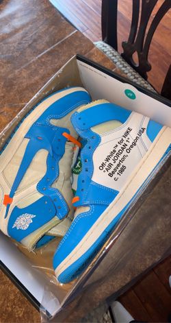 Jordan 1 Retro High Off White University Blue