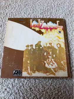 Led Zeppelin 2 II Atlantic Records SD-8236 Vinyl LP Record Album