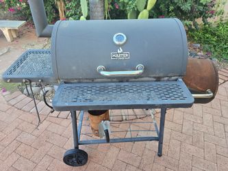 Charcoal Grill with Smoker