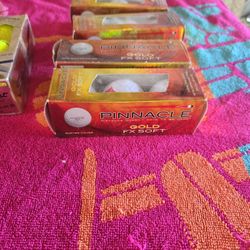 18 New GOLF BALLS