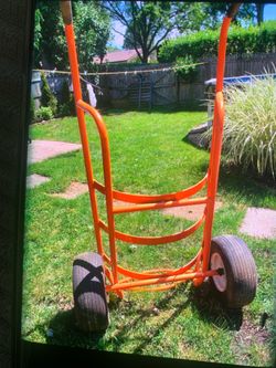 Orange bilt tree dolly