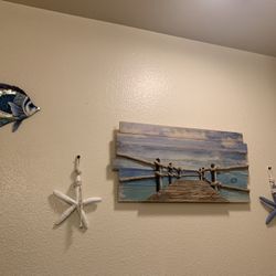 Bathroom Beach Theme Decore 