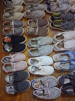 Shoe lot different sizes & brands