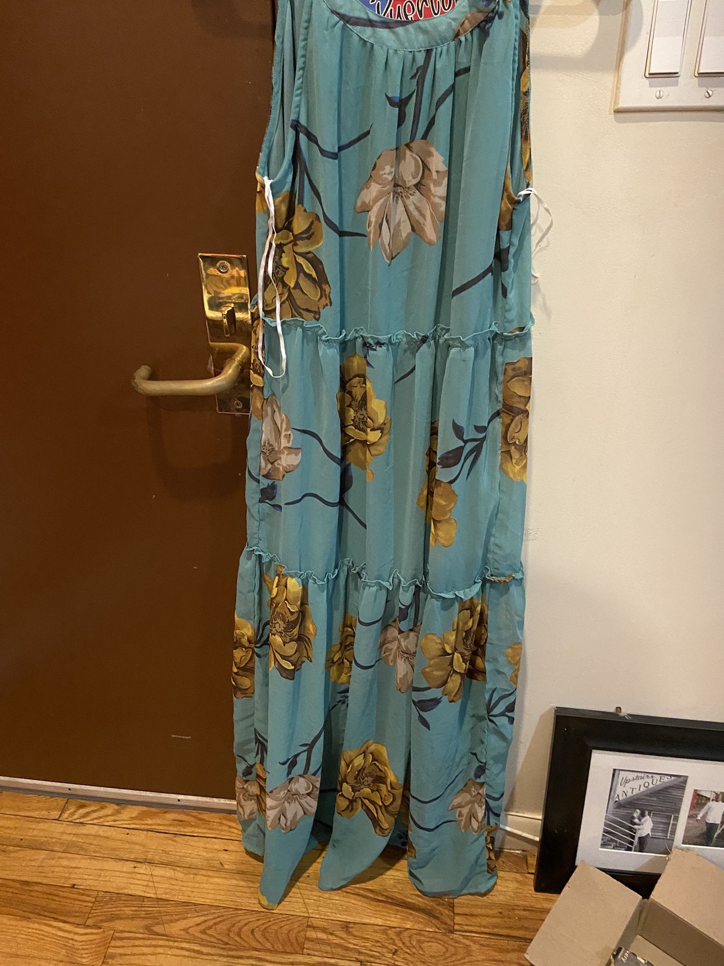 Long Flowers Dress