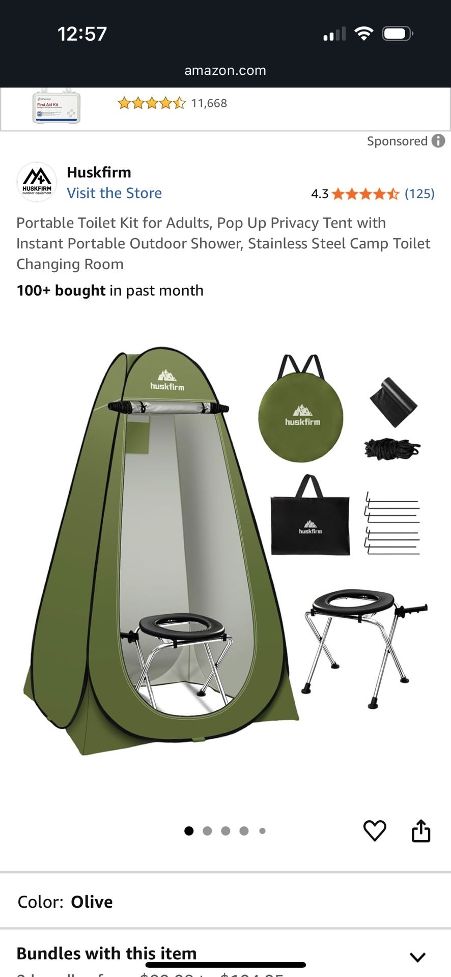 Camp/ portable Latrine