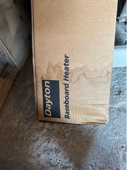 Portable baseboard heater 1500/1000 Watt