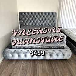 New Queen Bed With Mattress