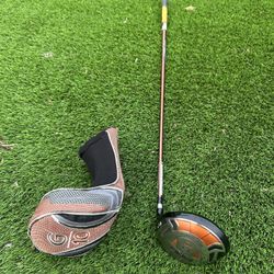 The Ping G10 10.5-degree driver with  Stiff flex shaft 