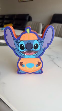 Disney Stitch Halloween Pumpkin Figure