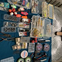 Fishing Tackle. $60 For Everything 