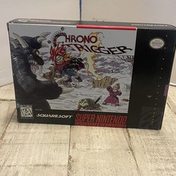 Chrono Trigger (Super Nintendo SNES) Complete in Box NEAR MINT Shape
