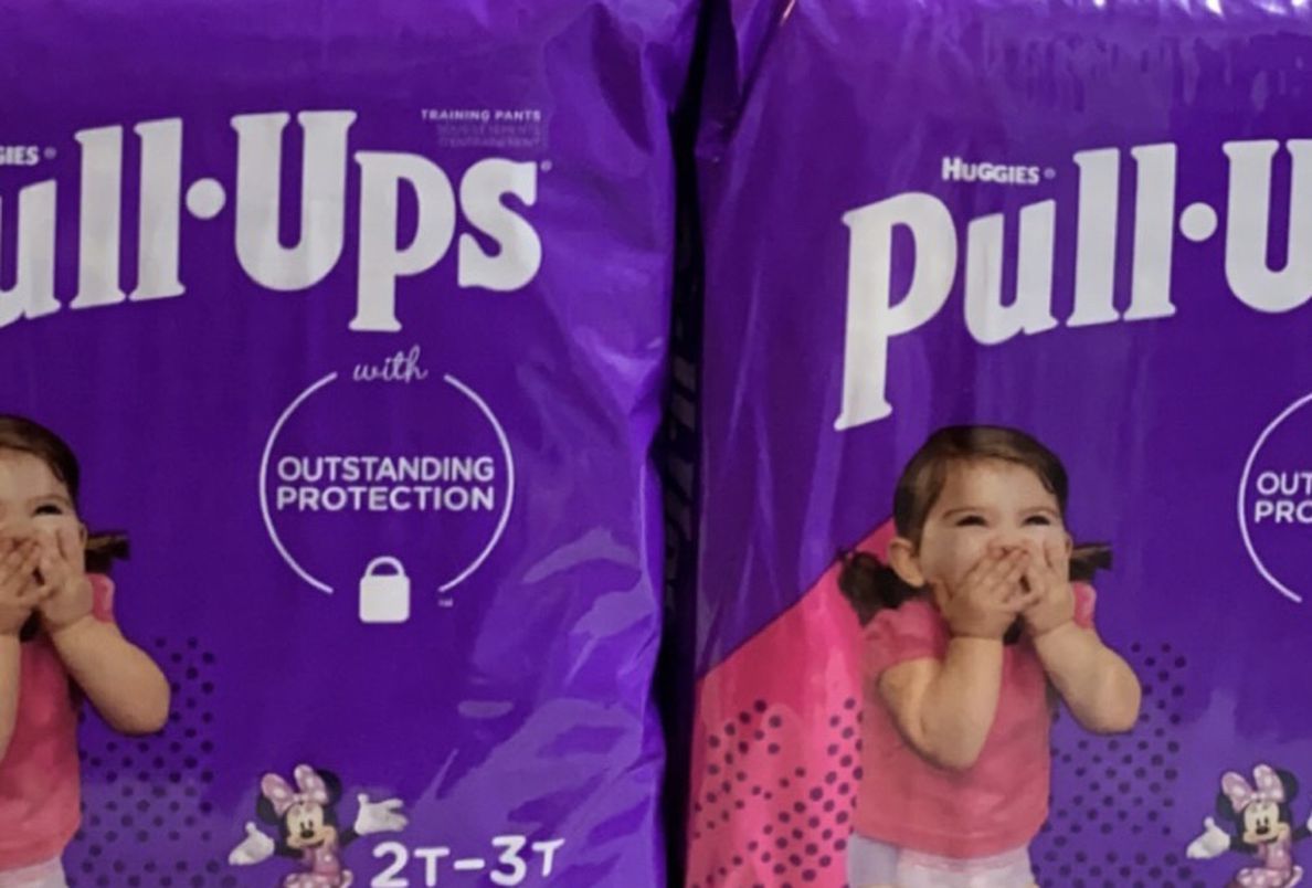 Huggies Pull-Ups Learning DesignsGirls' Training Pants, 2T-3T